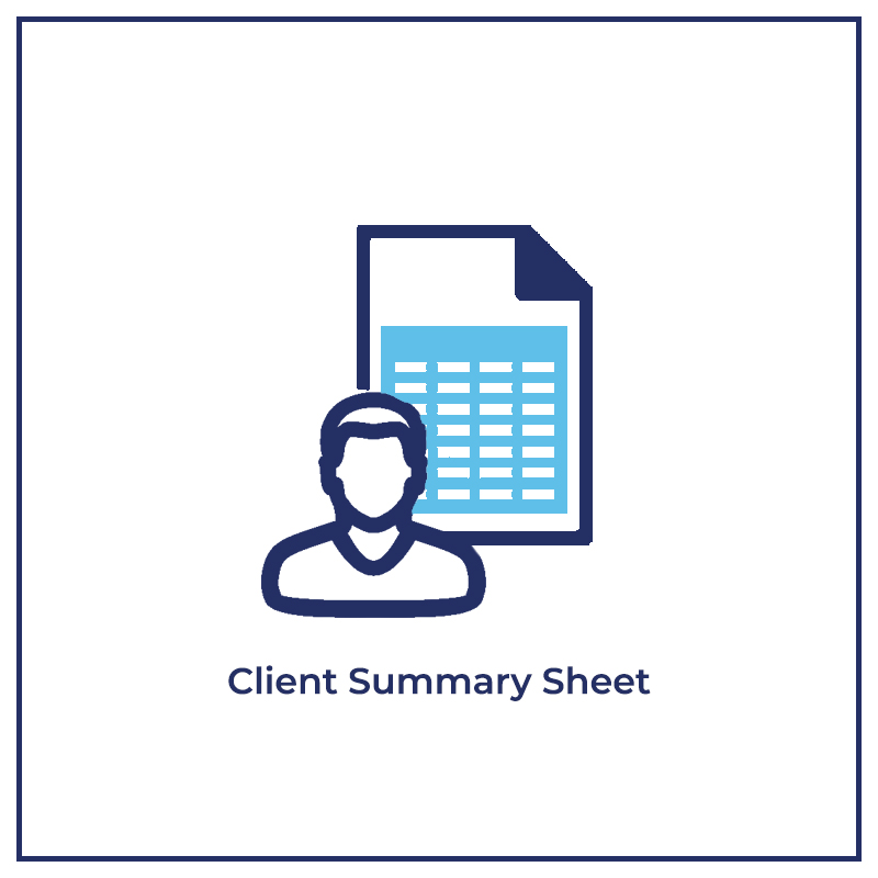 Client Summary Sheet